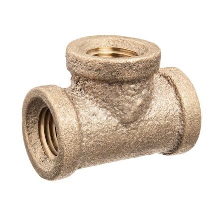 Usa Industrials Pipe Fitting - Brass - Class 125 - Tee - 3/4 NPT Female ZUSA-PF-19224